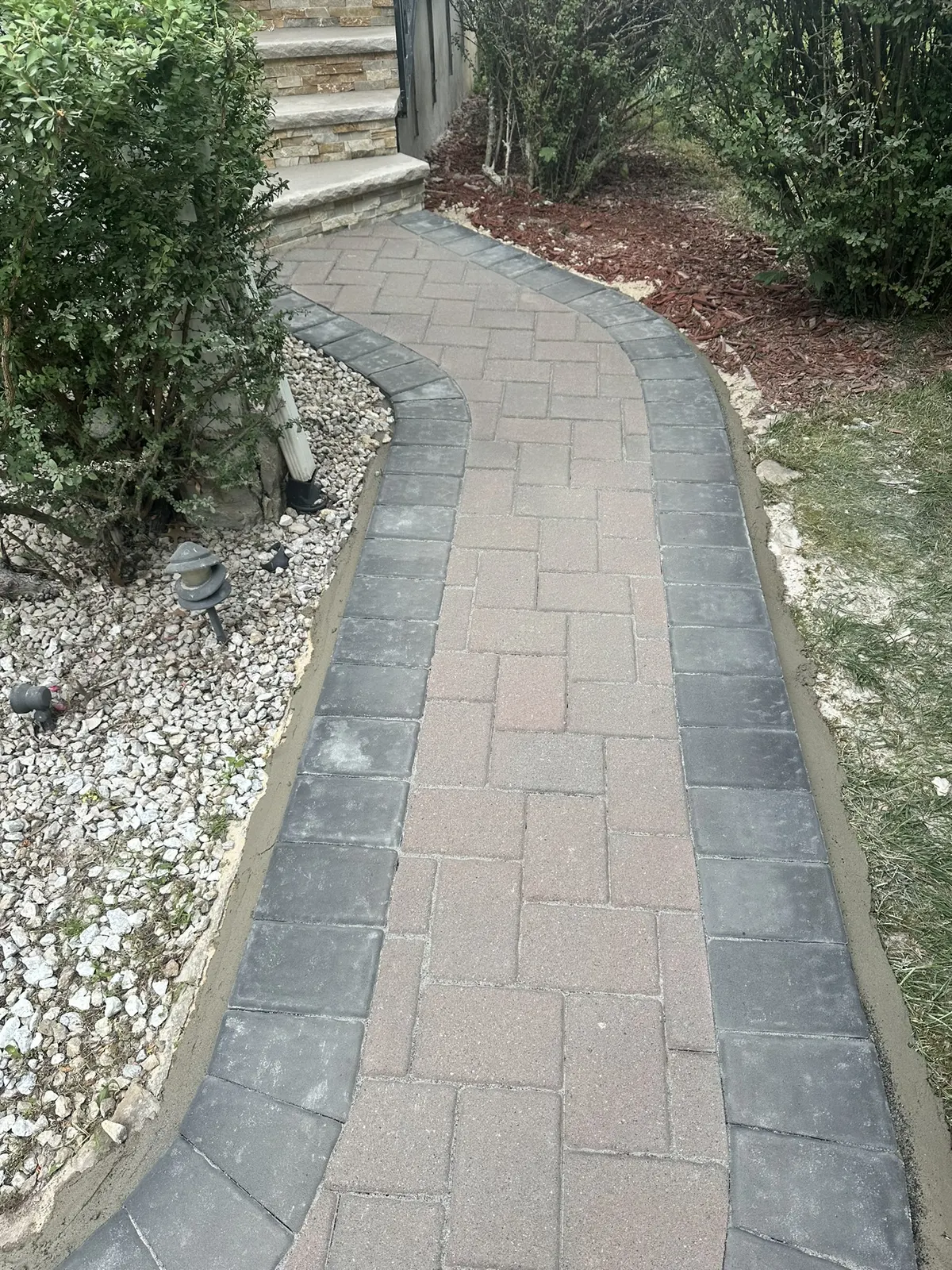 Front Steps Rebuild and Brick Entry Restoration thumbnail 10